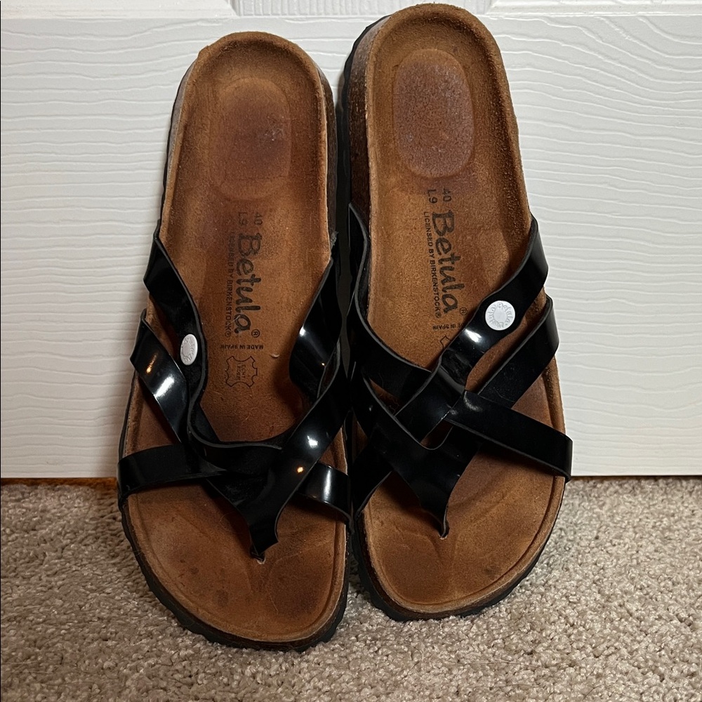 Betula Women's Black Sandals